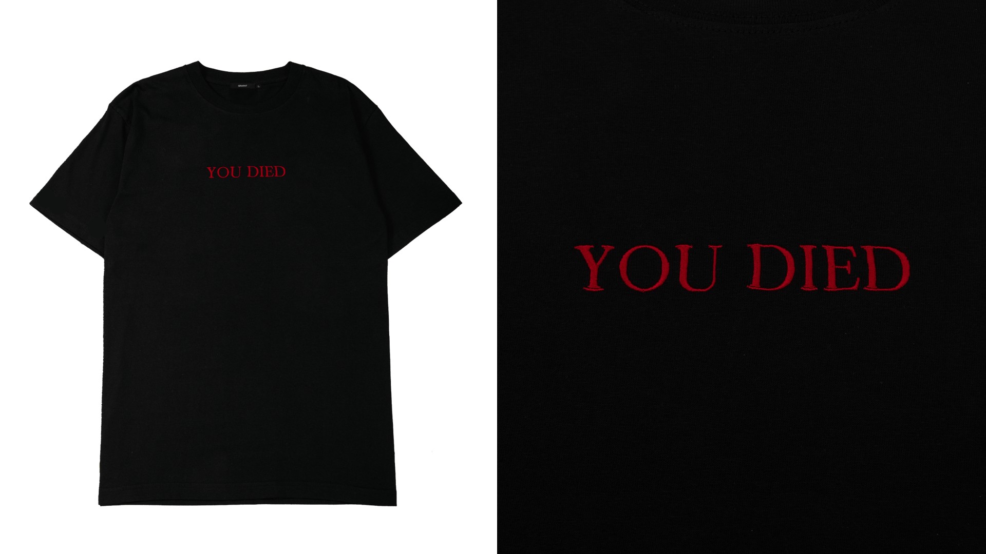 Bloodborne Tシャツ（Bloodborne YOU DIED）（M/L/XL）5,500円