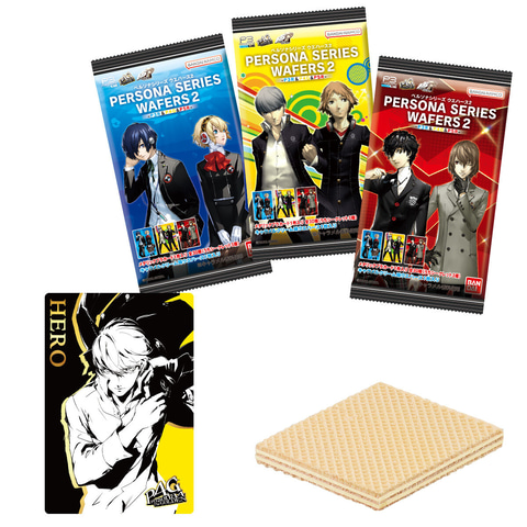ペルソナシリーズ ウエハース2 P3R＆P4G&P5R」9月8日発売