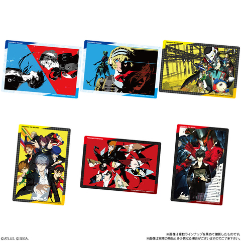 ペルソナシリーズ ウエハース2 P3R＆P4G&P5R」9月8日発売