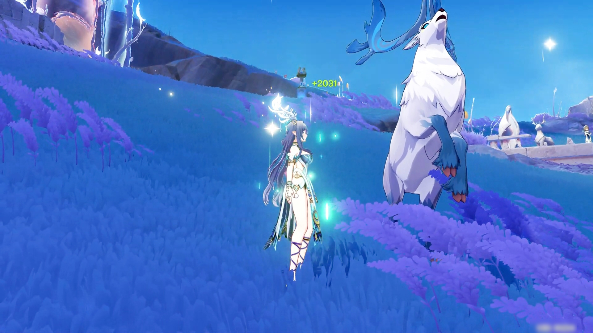 ナド・クライの野生動物が冒険をサポートしてくれる