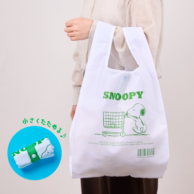 スヌーピー レジ袋風エコバッグ 1,980円