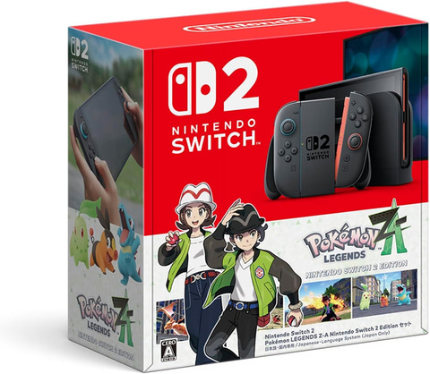 ポケモンSwitchソフト2個セット Amazon「Switch2 ポケモンレジェンズZAセット」の招待販売を開始