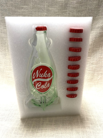 fallout フォールアウト ヌカコーラ ロケット　ボトル キャップ　コーラ Fallout ヌカ・コーラ・ダーク ガラスボトル&キャップ