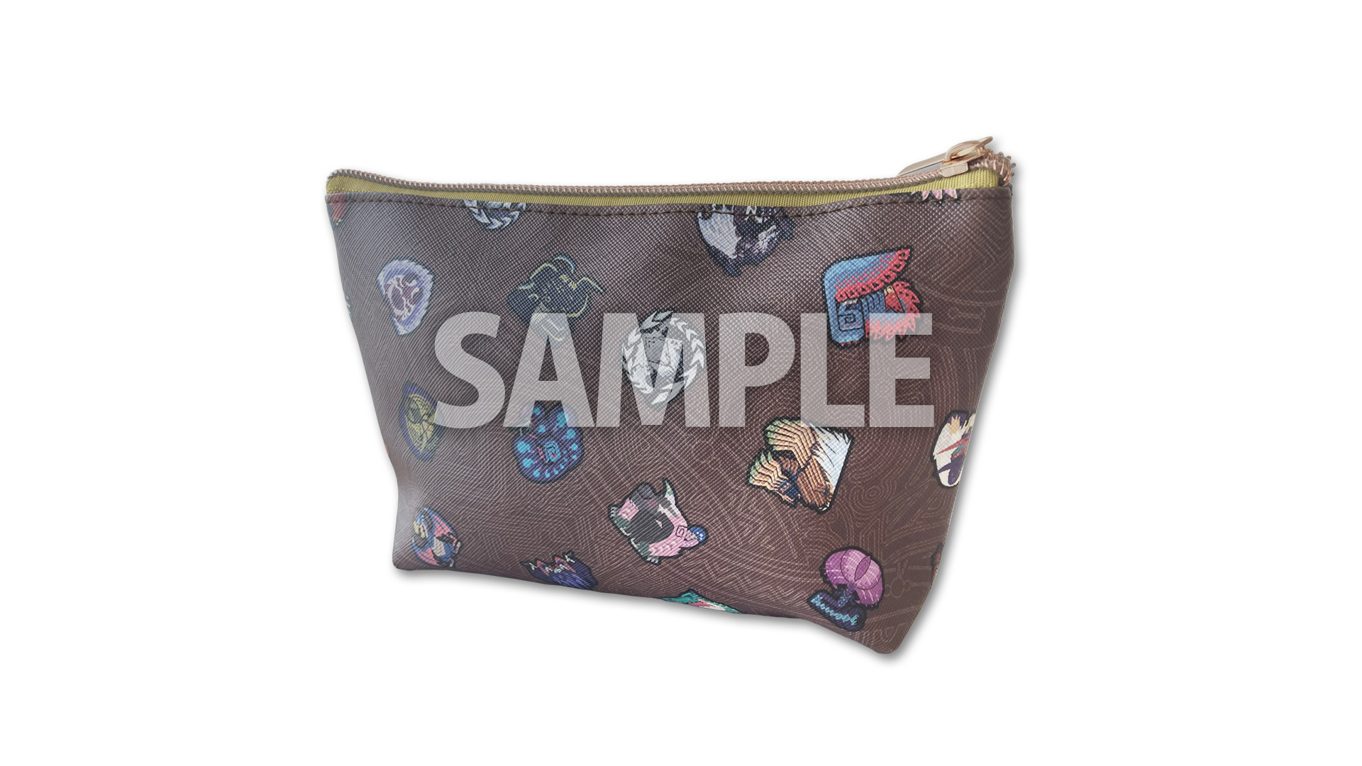 「モンスターハンターワイルズ」モンスターアイコン オリジナルポーチ