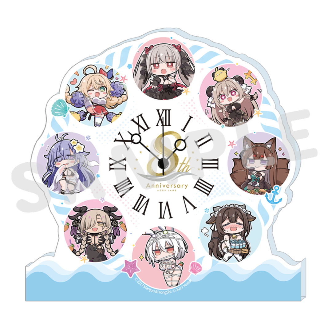 JUUS アクリル時計 価格：5,000円