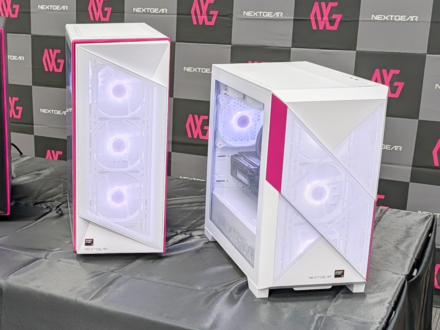 デザインを刷新したNEXTGEAR。メッシュ構造のフロントパネルが特徴