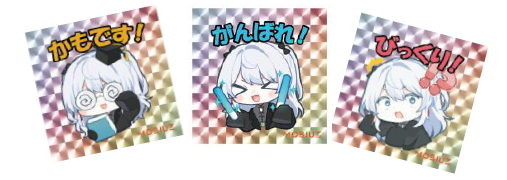 ホログラムステッカー（BenQブースにて製品体験＋ブースの写真をXに投稿した方にプレゼント）