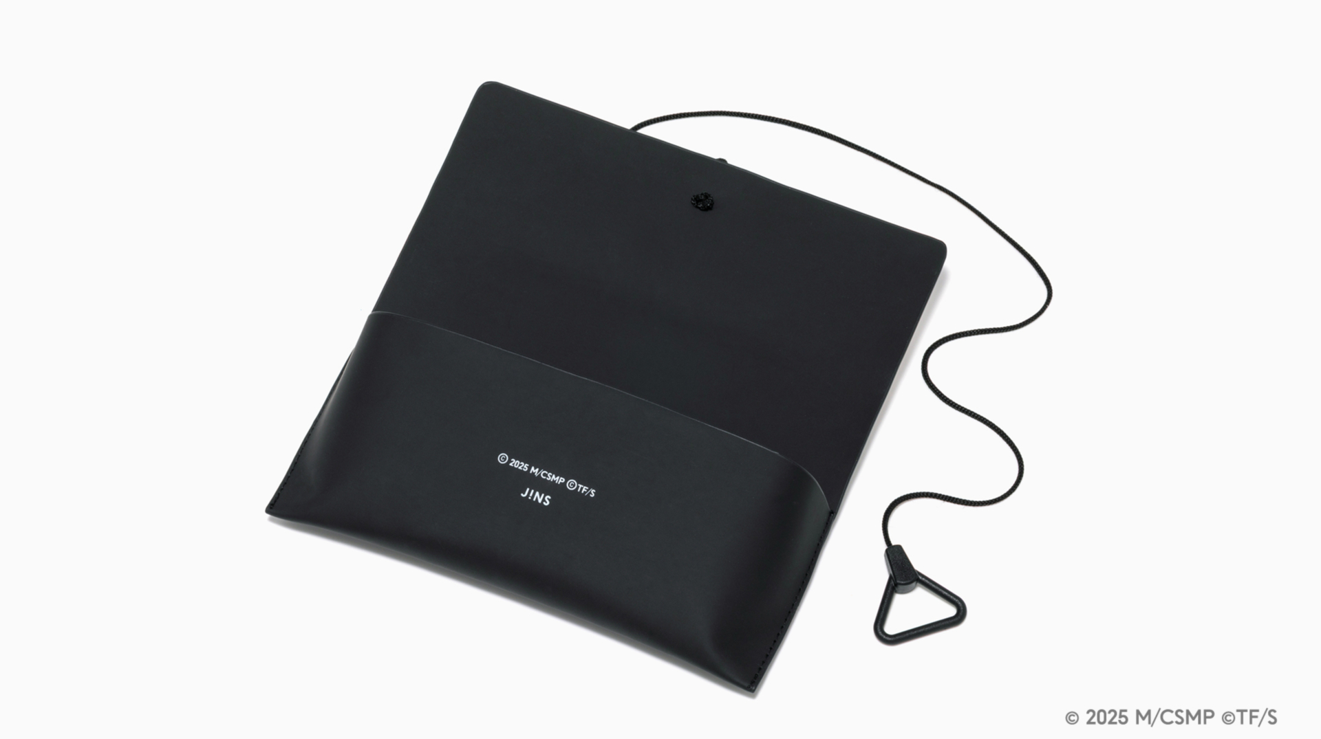 チェンソーマンのスターターロープ付きのオリジナルメガネケース