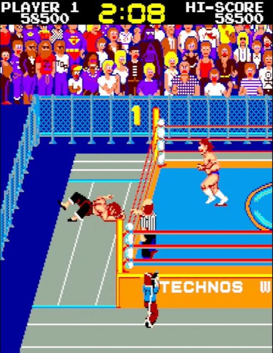 相手を場外に投げ落としたときには自爆覚悟の大技、プランチャーを放つことも可能だ