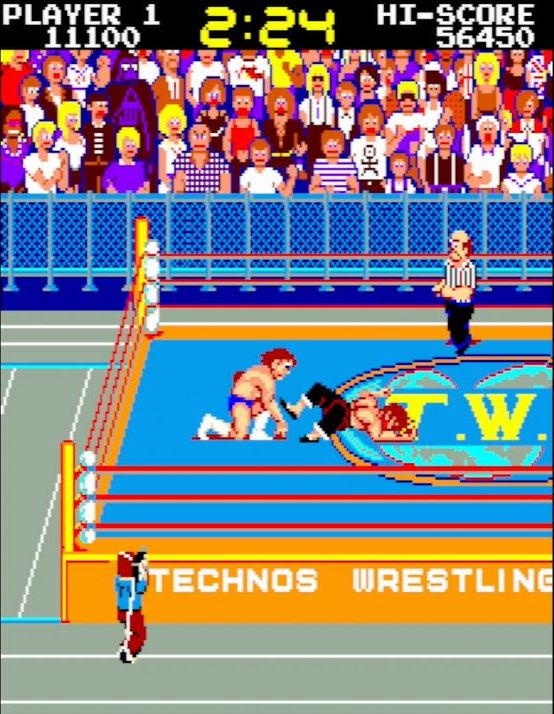 ダウンしてから起き上がるまでの時間で、お互いのスタミナの消耗具合がわかるのもこれまた面白い