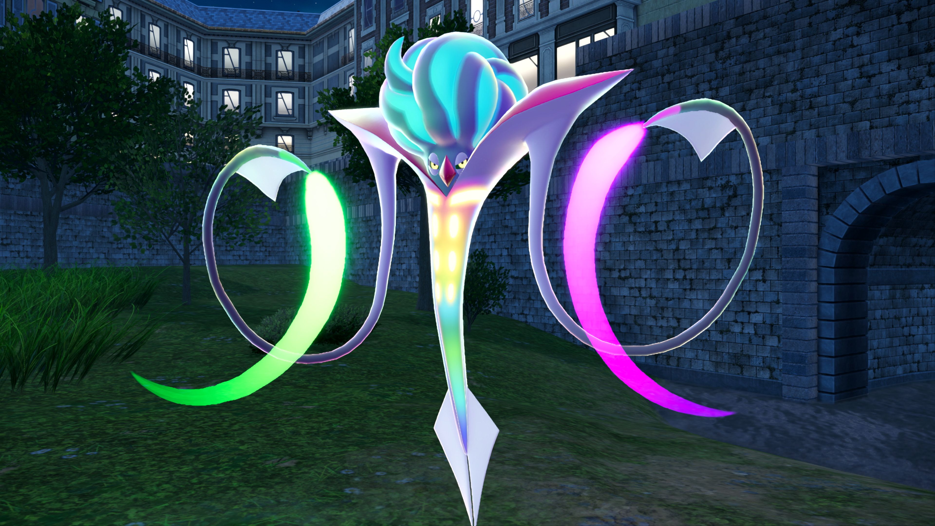 発光する指先からサイコパワーを放出し催眠をかける