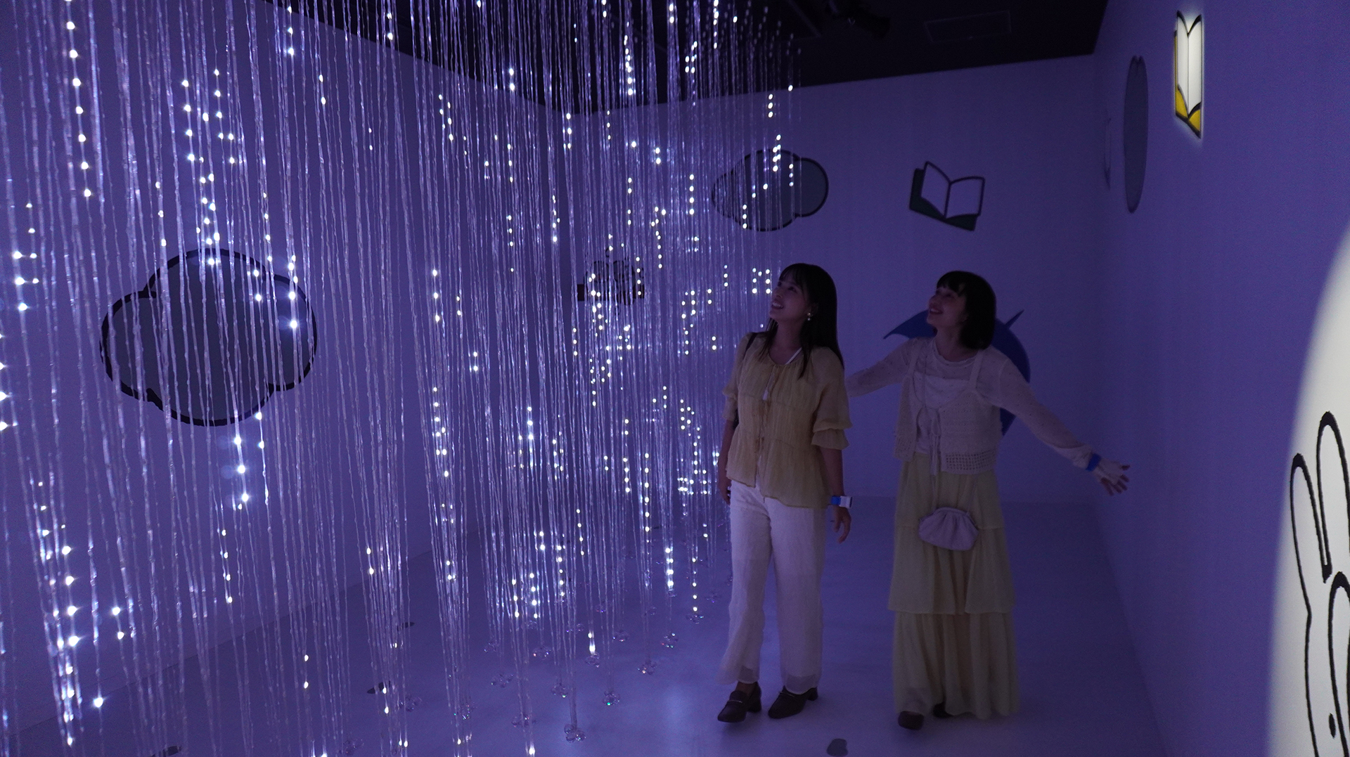 絵本「ぼりす そらをとぶ」（ディック・ブルーナ文・絵 / まつおか きょうこ / なかの ゆりこ 訳 / 福音館書店）をイメージした部屋