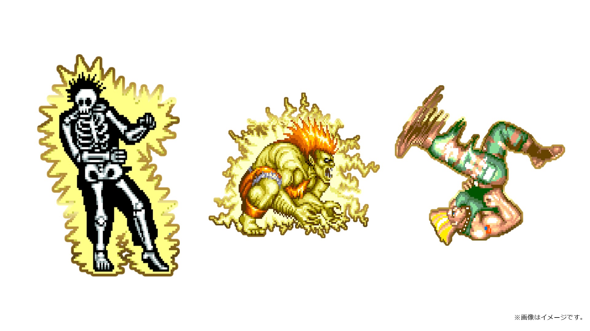 ストリートファイター キャラクターエナメルピンバッジ 3種 各2,558円