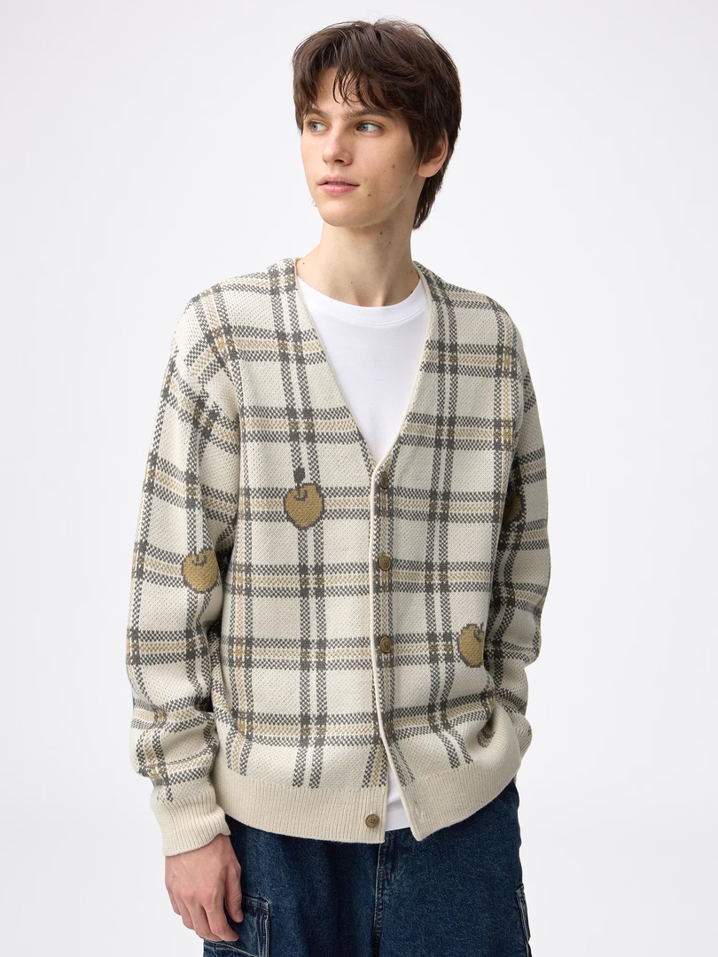 Vネックカーディガン Kirby（カラー: 30 NATURAL）3,990円