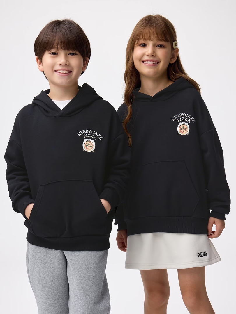 KIDS(男女兼用)スウェットフーディ Kirby（カラー: 09 BLACK）2,290円