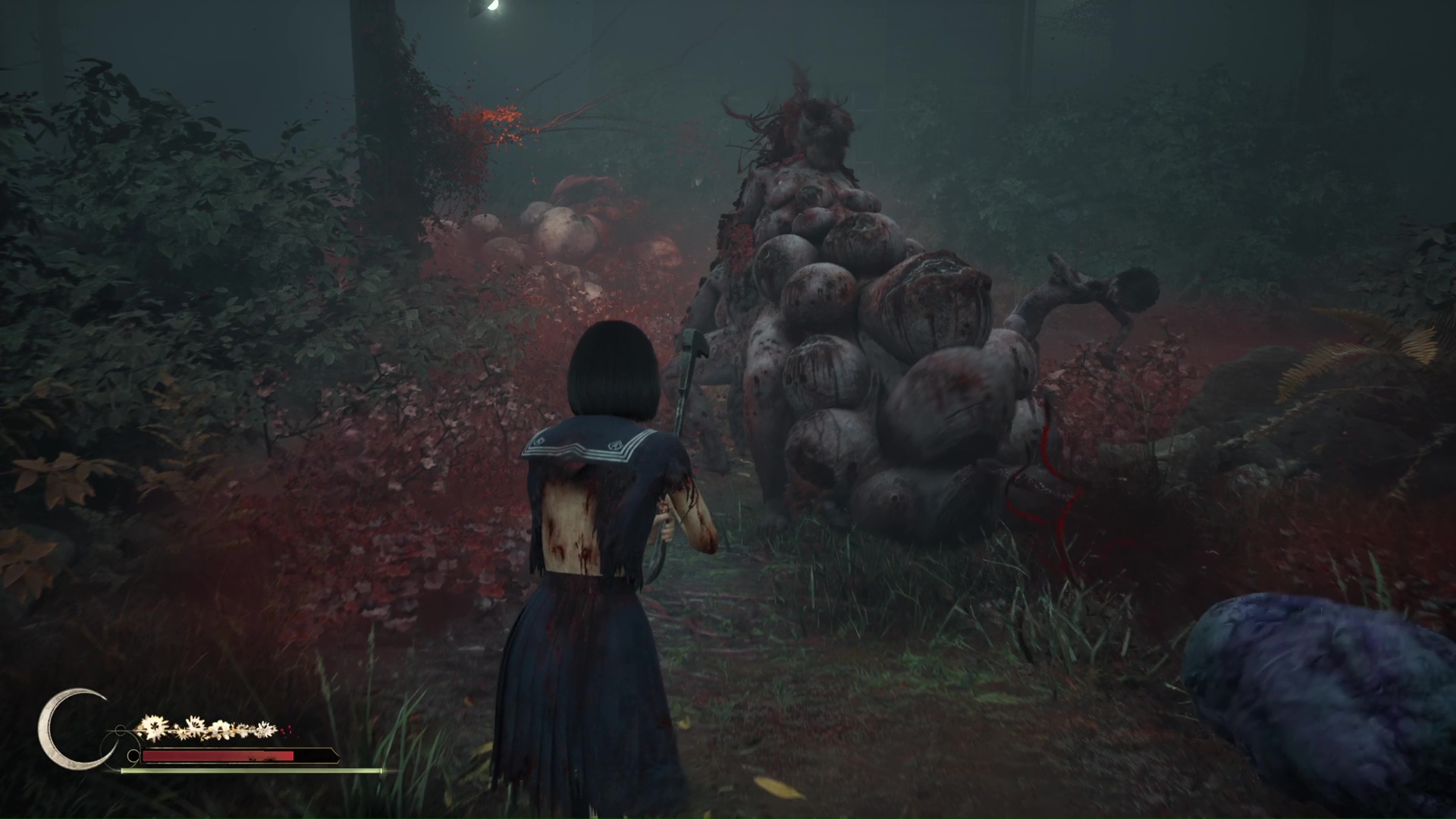 バールや鎌など多彩な武器が用意されている。もちろんバットもある