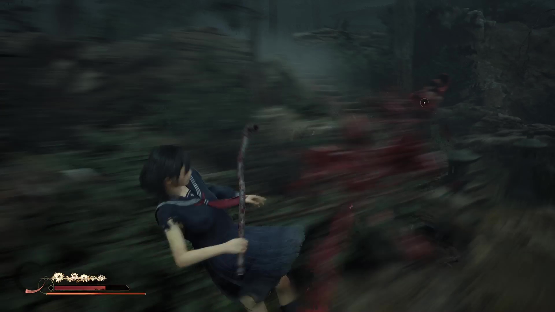 攻撃や回避など戦闘中のアクションは持久力が消費する。適当にアクションを連発すると持久力が不足してピンチに陥ってしまう