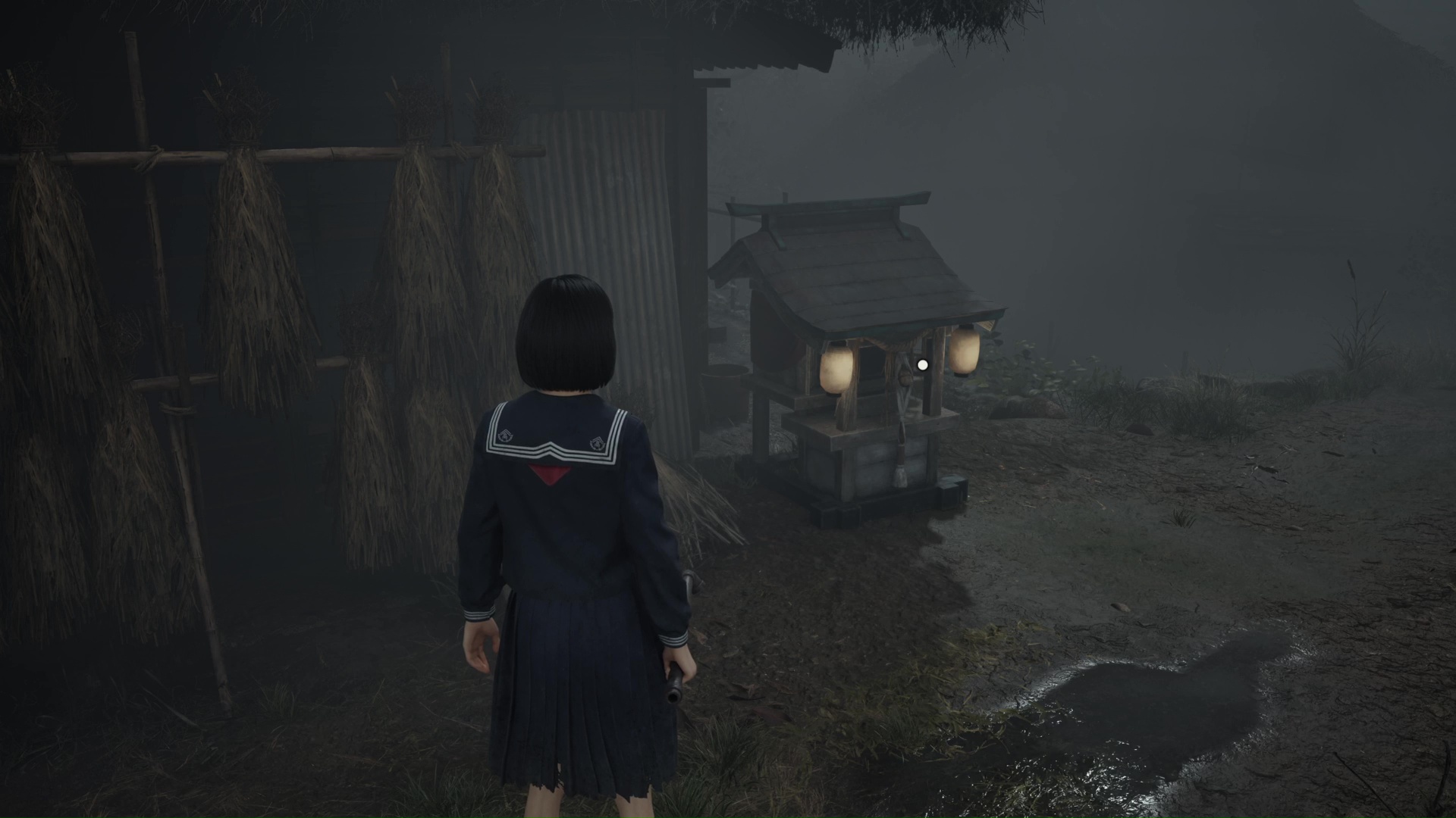 祠はフィールドの至る所にあり、強化のほかにセーブもできる