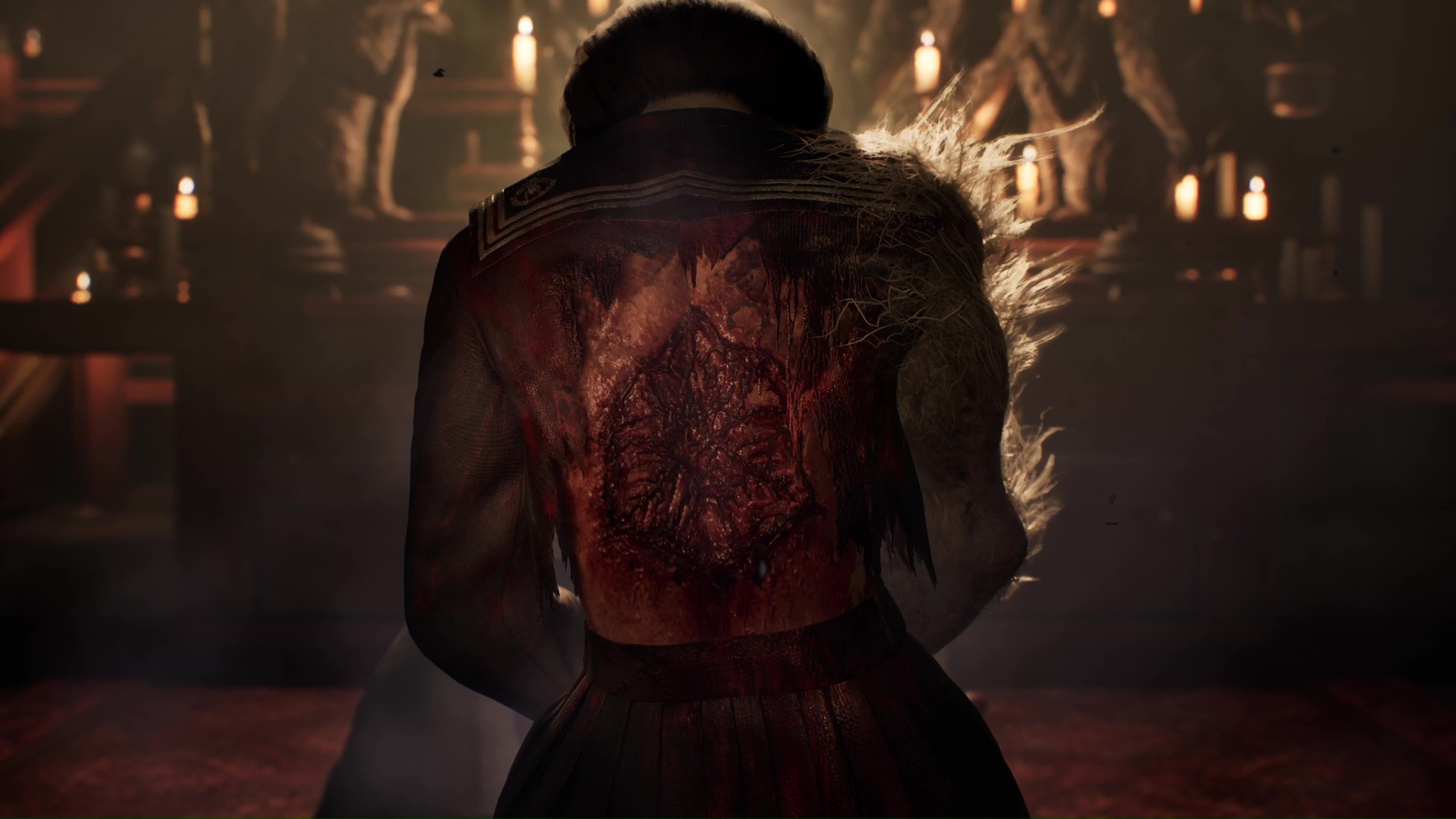 葛の葉の烙印の力で獣の腕がさらに巨大化