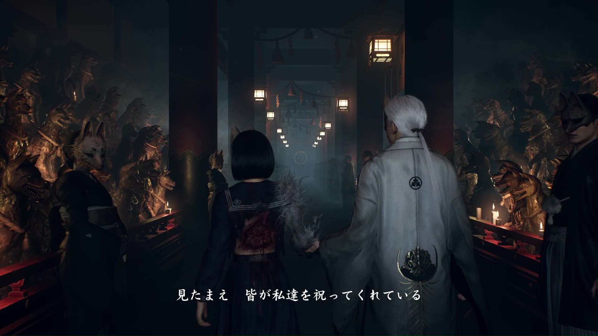 段々と何やら様子がおかしくなってくる。仮面の男の目的が全くもってわからない