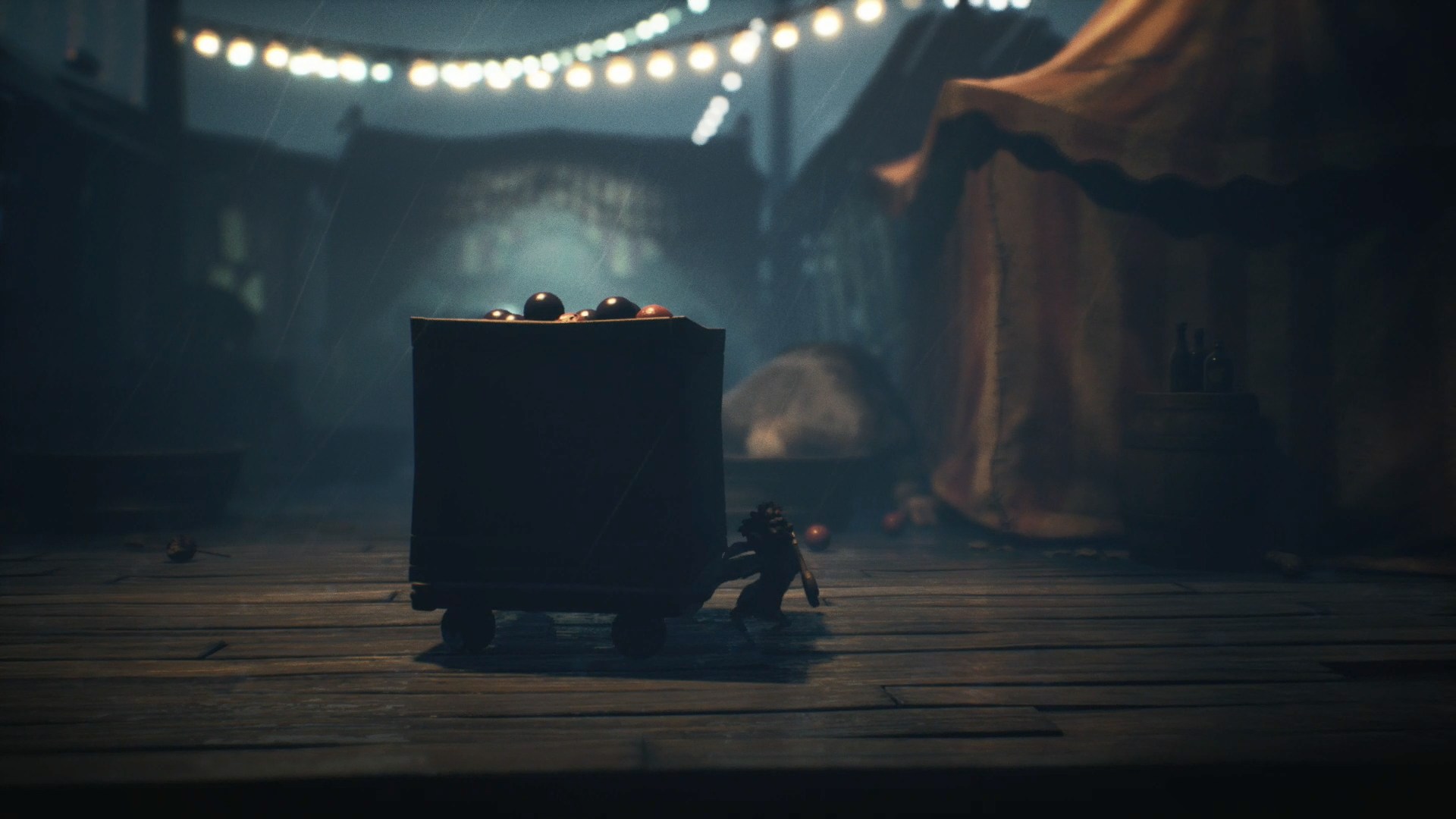 1人では動かない荷物の入った車輪付きの箱なども2人で引っ張れば動かせる