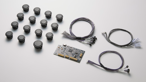 ZENAIM、ラピトリ対応のアケコン用ボタンモジュールキットを9月