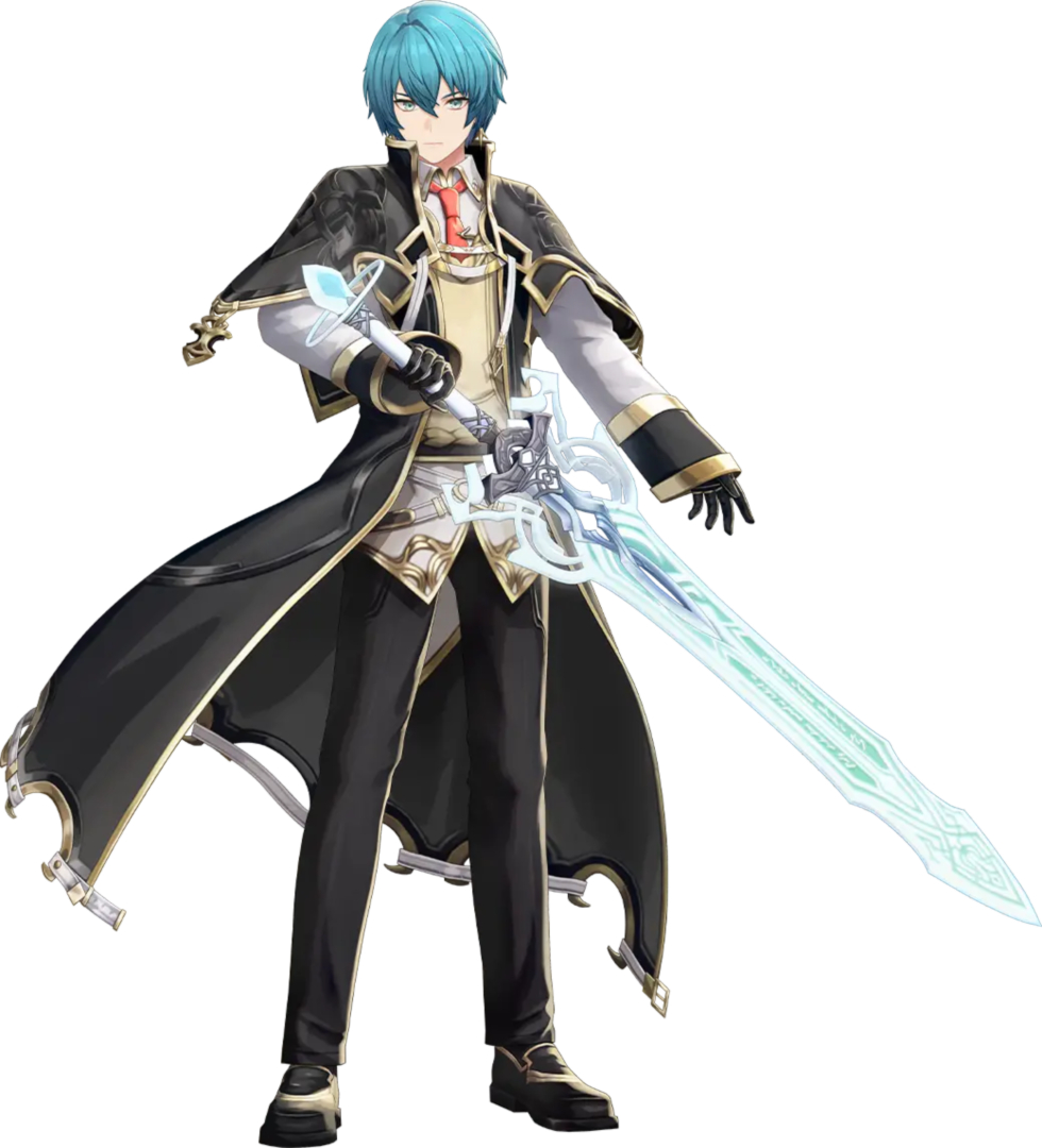 ハルフェン復興における、亜空の道調査を円滑に進めるため、依頼を受けてやってきた凄腕冒険者。異邦人であり、「アトリエ」シリーズ「マナケミア2」の主人公で、意外と面倒見の良い性格