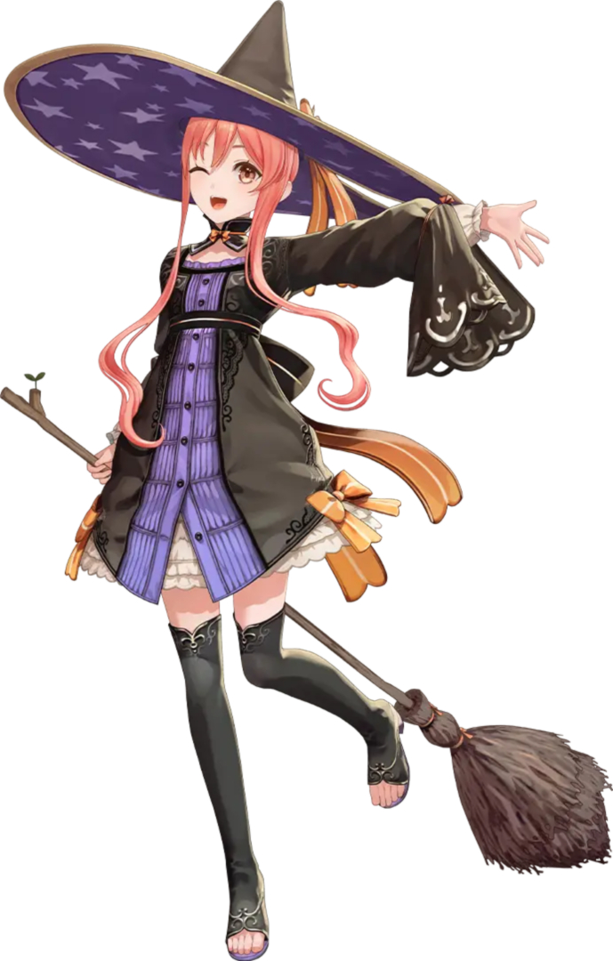 薬の素材を探して各地を巡る魔法使いで、ロゼから珍しい素材が手に入る亜空の道の話を聞いてハルフェンを訪れる異邦人。「アーシャのアトリエ」シリーズに登場した