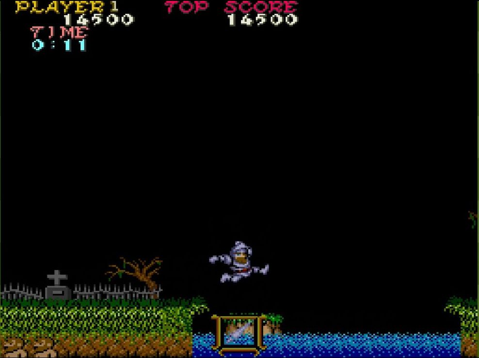 敵を倒すだけでなく、ジャンプで狭い、または動く足場を飛び移るテクニックも本作では求められる