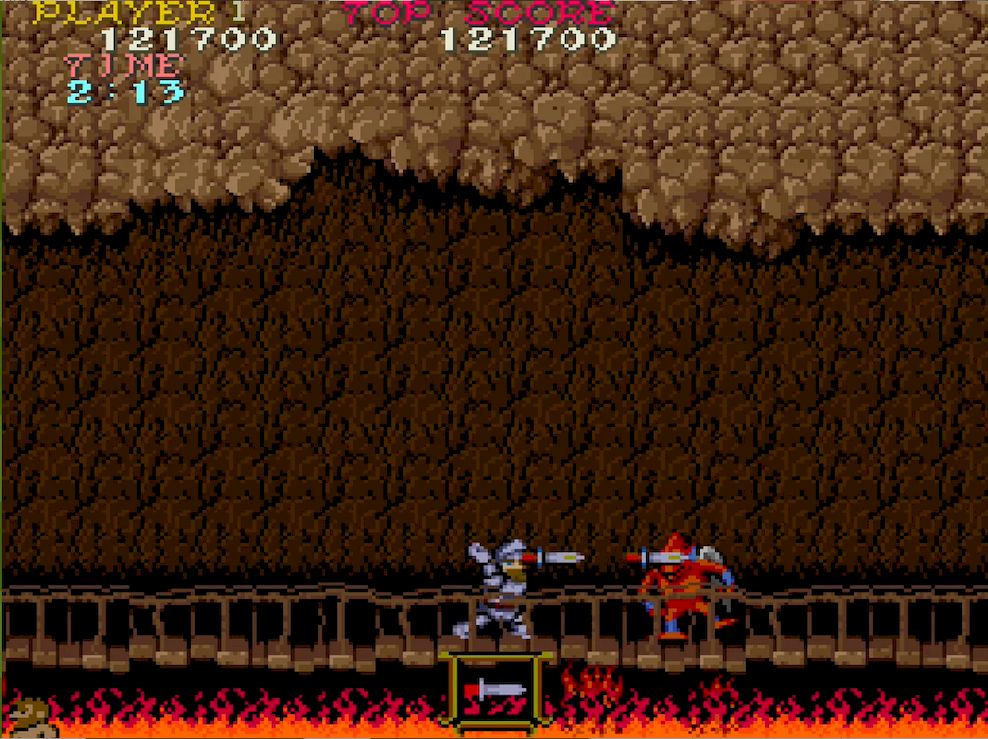 短剣は槍よりも連射しやすいメリットがある