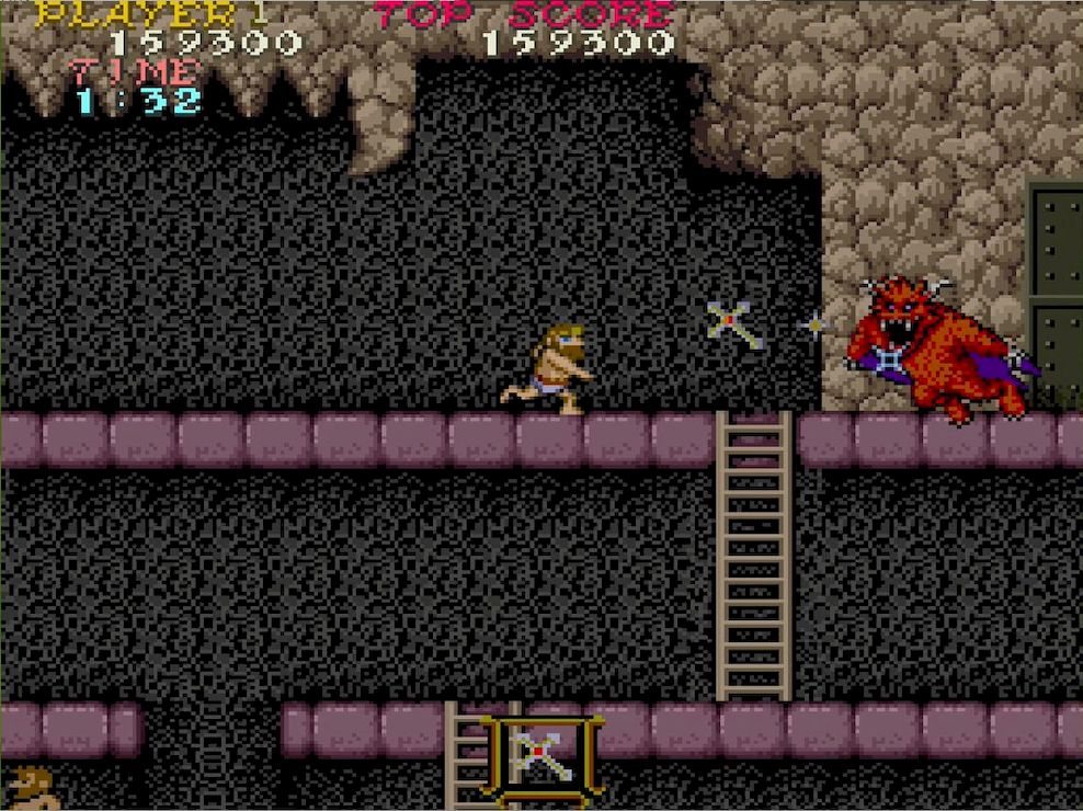 ステージ5、6のボス、サタンも巨体でありながら空中を素早く動き回る