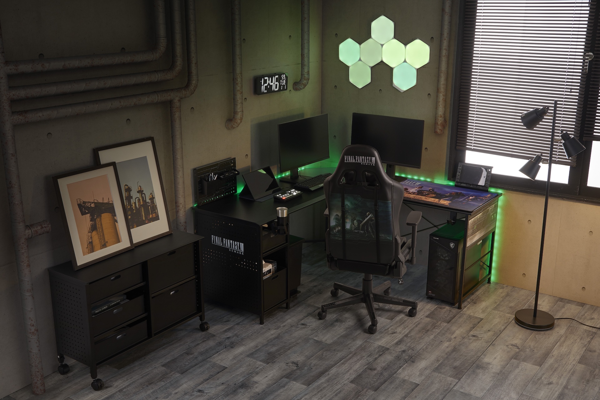 my command base：「ファイナルファンタジーVIIリメイク」の世界観をたっぷりと味わえる空間