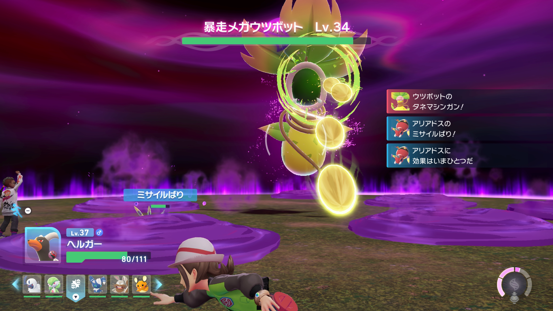 各種戦闘において、ポケモンと共に攻撃を避けるといったアクションが今作では重要になりそうだ