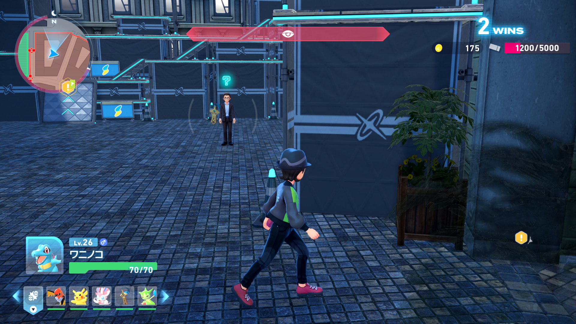 NPCもプレイヤーを探してエリアを散策しており、隠れながら移動しても一定の時間視線が合えば強制的に戦闘に突入してしまう