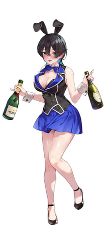 バニーガーデン」スピンオフ作品「へべれけ ばにーがーでん」がSwitch