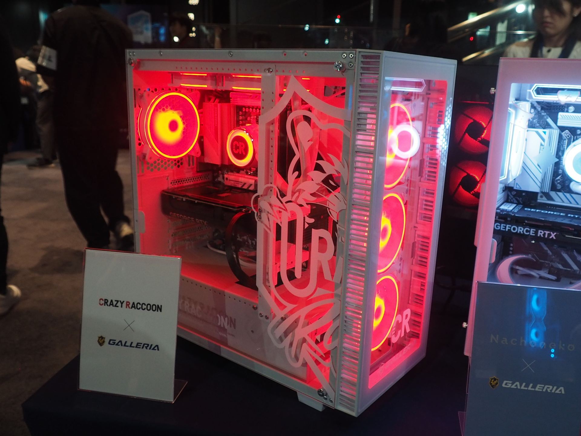 CRAZY RACCOONコラボモデルの試作機