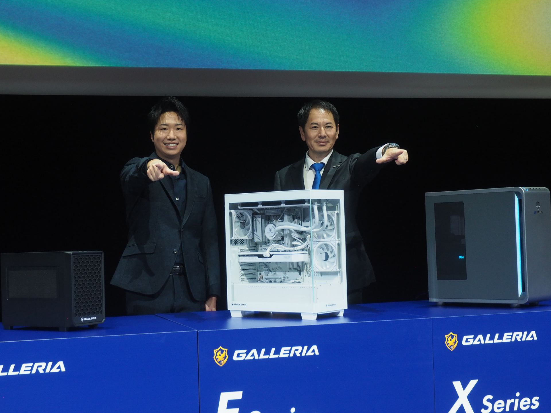 水谷さんと永井氏のフォトセッション