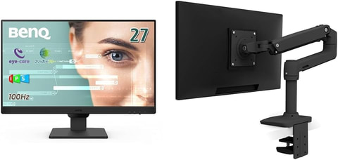 BenQ ディスプレイモニター31.5インチ +ERGOTRON モニターアーム BenQ ディスプレイモニター31.5インチ +ERGOTRON モニターアーム