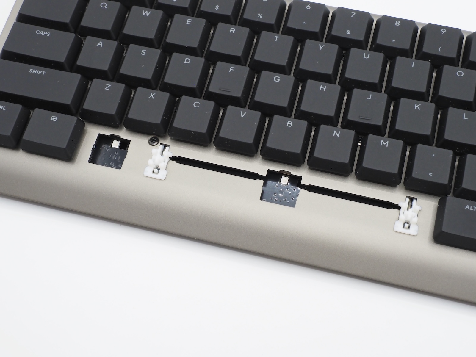 キースイッチのホットスワップに対応