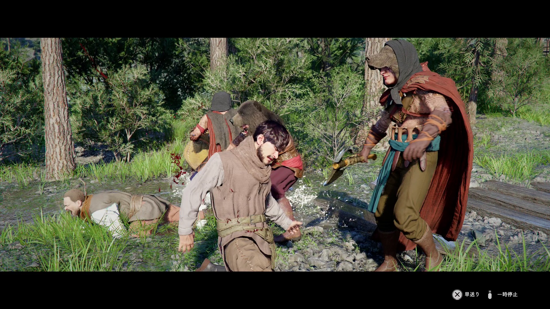 「灰色たてがみ団」を壊滅させた宿敵「黒い熊」が登場