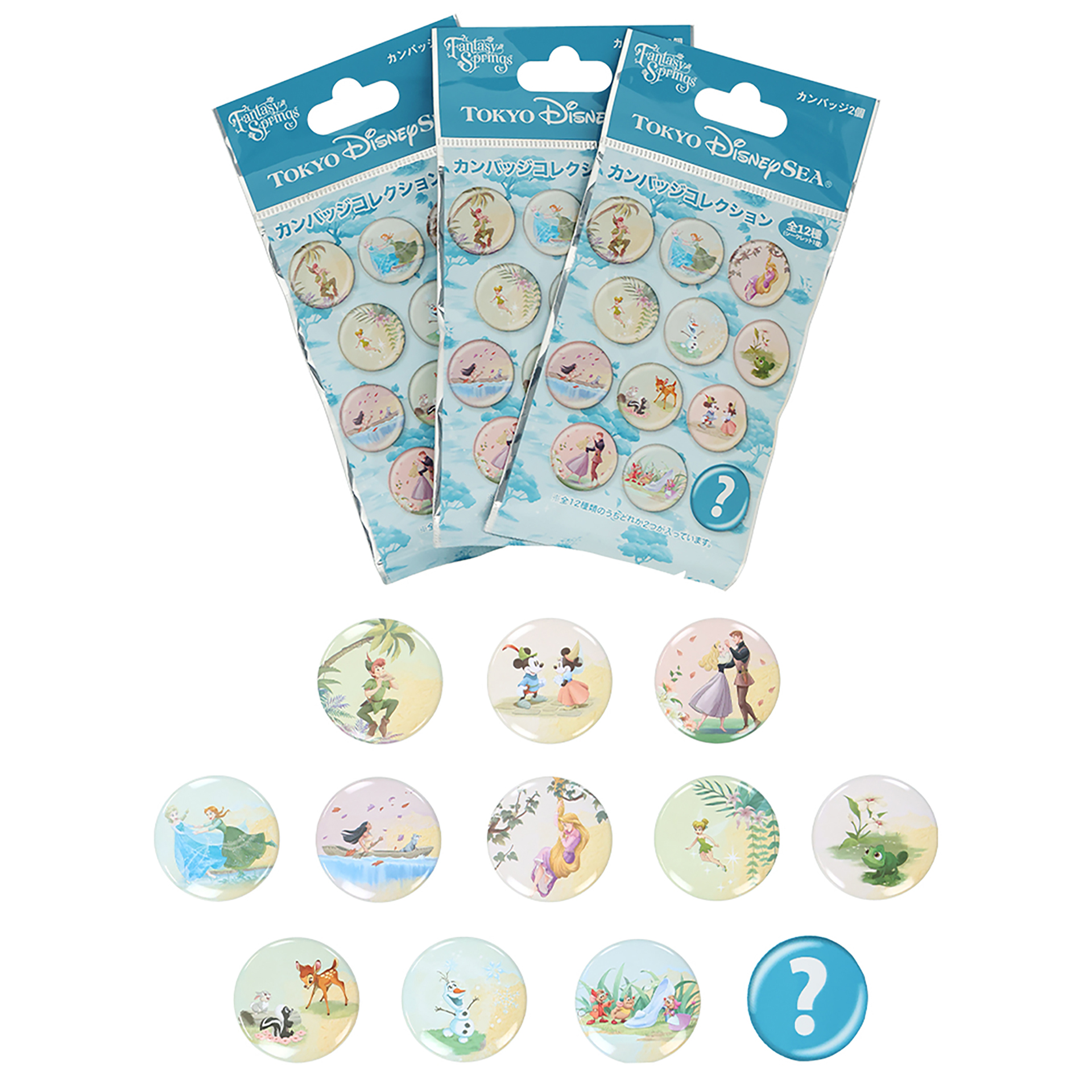 カンバッジセット：2個600円