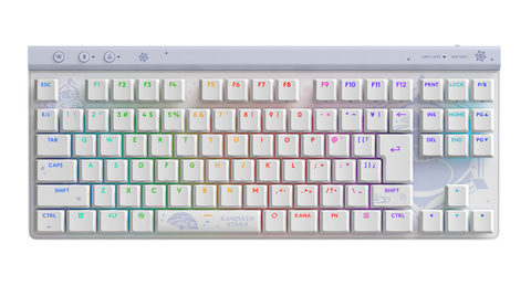 原神 Logitech G517 ワイヤレスゲーミング キーボード 神里綾華 原神 Logitech G517 ワイヤレスゲーミング キーボード 神里綾華