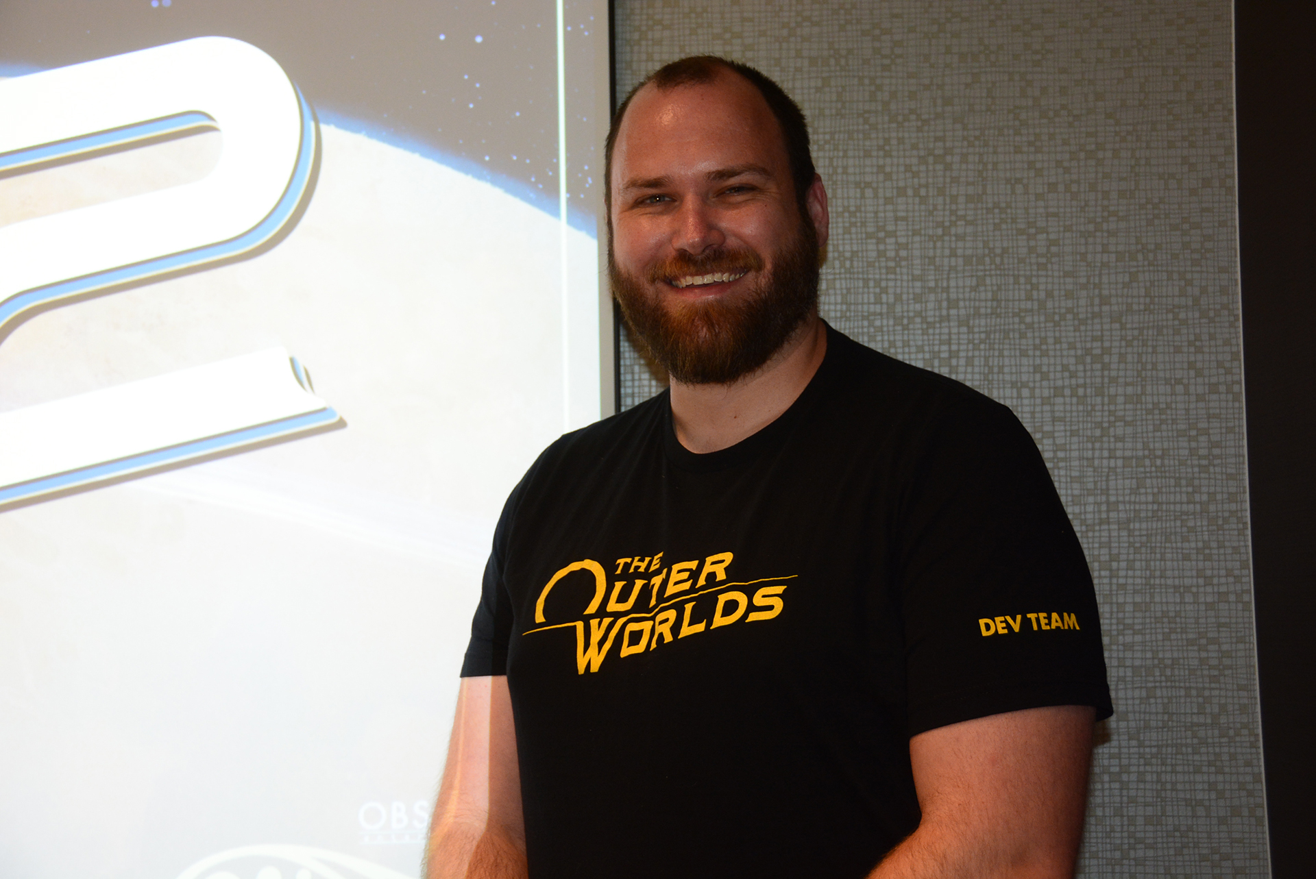 「The Outer Worlds 2」の紹介を行ったExecutive ProducerのJustin Britch氏