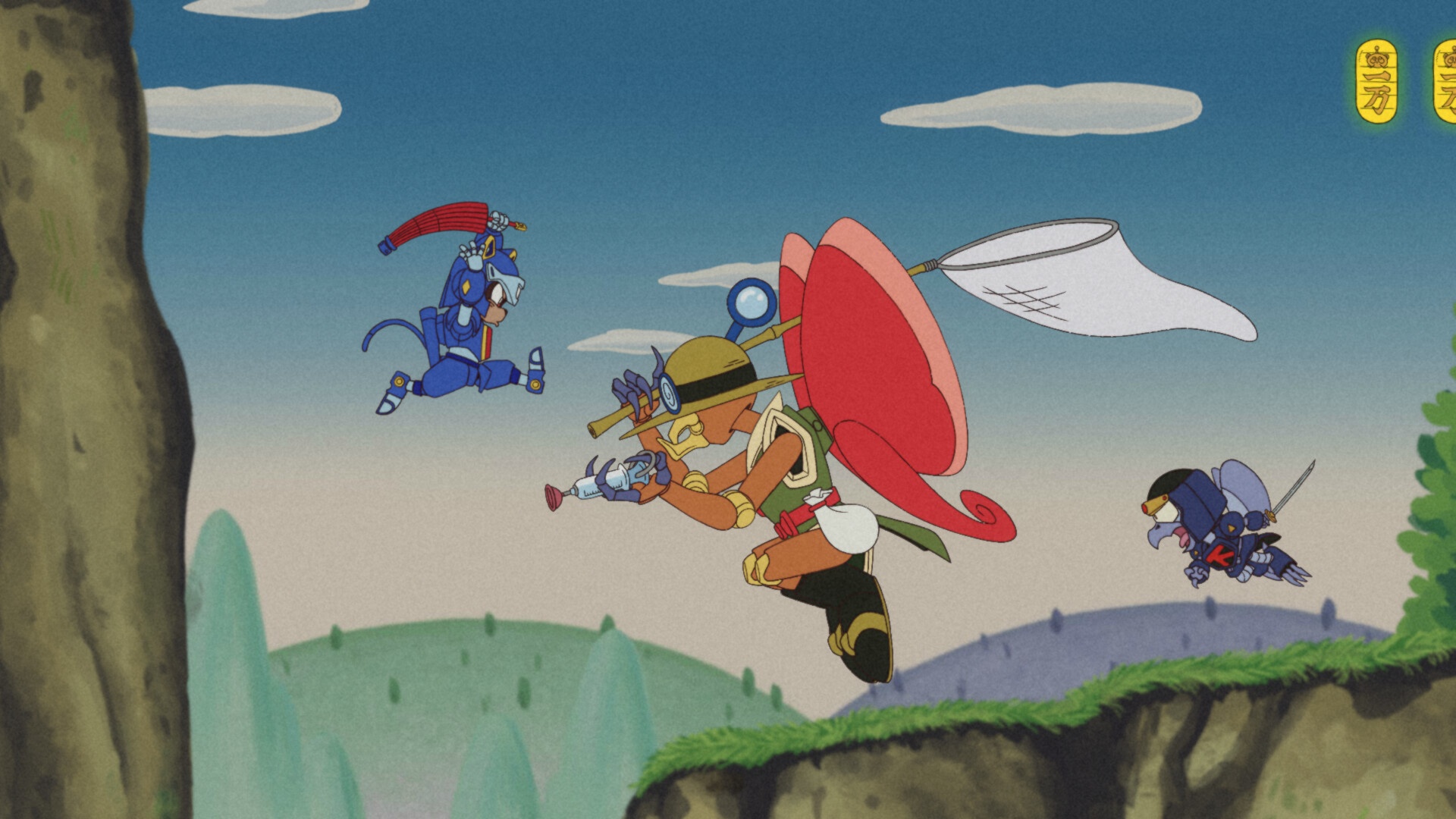 「Samurai Pizza Cats: Blast from the Past！（原題）」のスクリーンショット