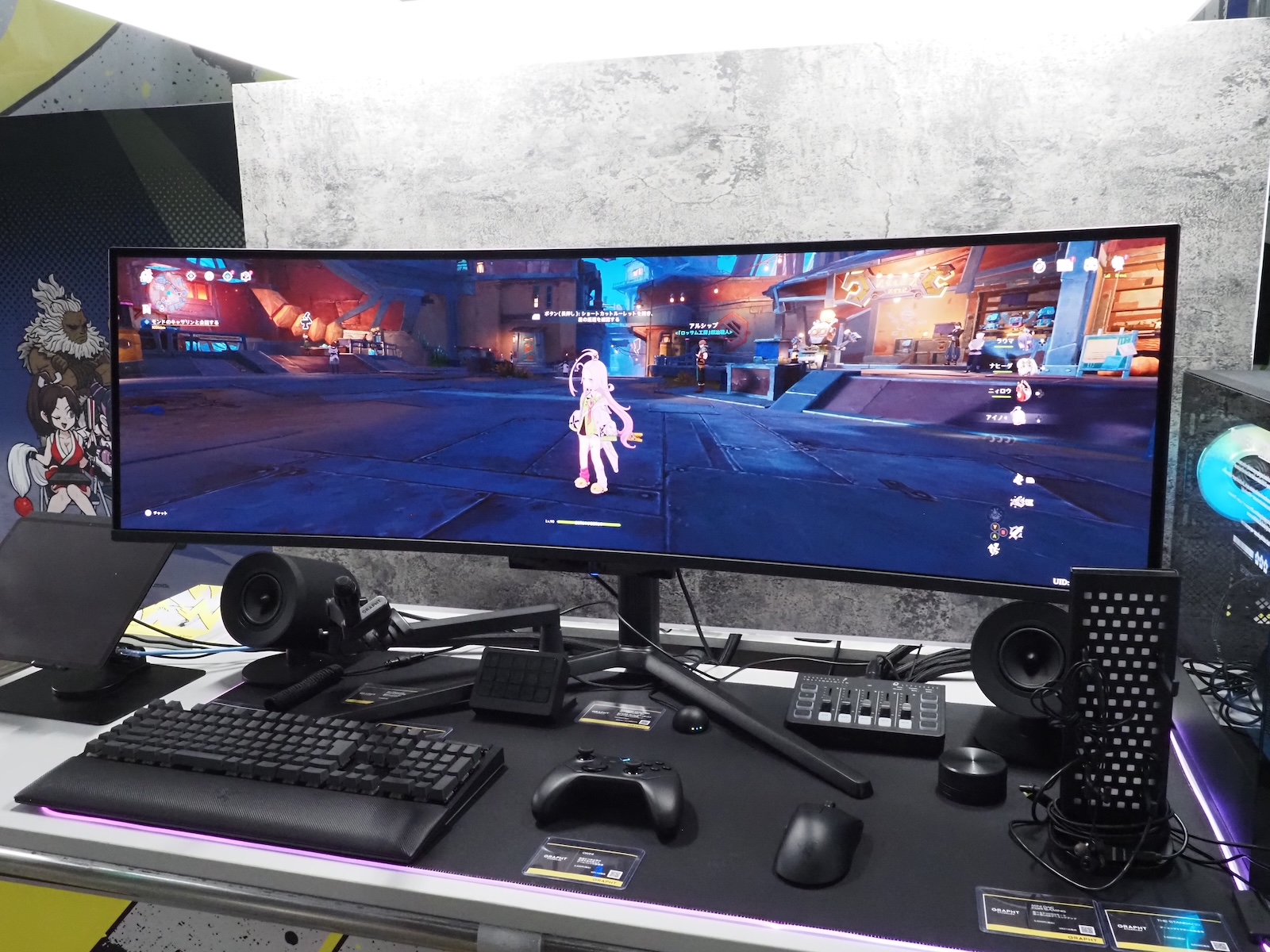 GRAPHTからまさかのスーパーウルトラワイドモニター「GR4924OEL-BK」が登場。11月28日発売予定で、価格は189,980円