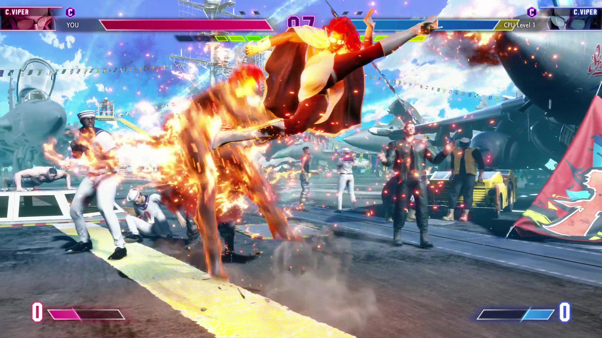 お馴染みの必殺技を持っているので、過去作でC.ヴァイパーを使っていた人も安心だ