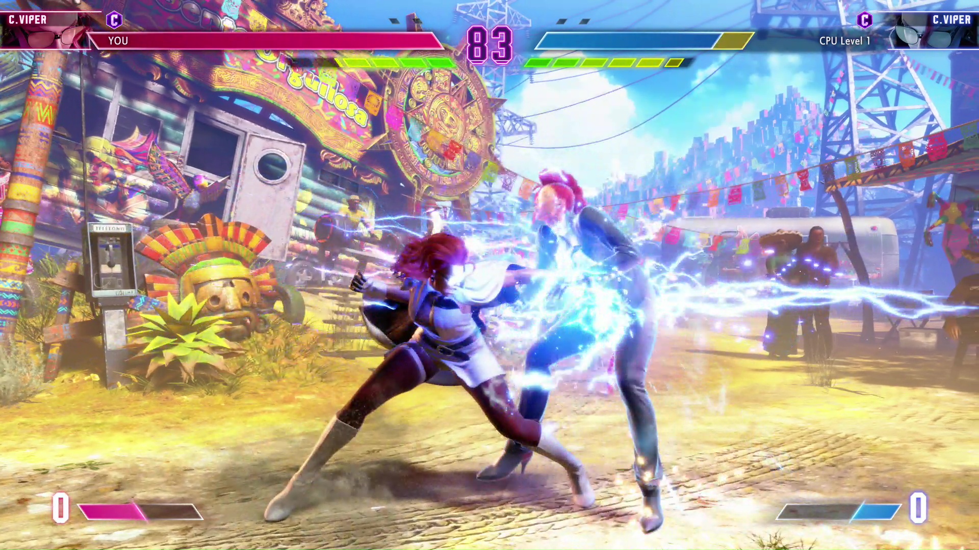 弱版と中版は少し前進しながら技を繰り出す