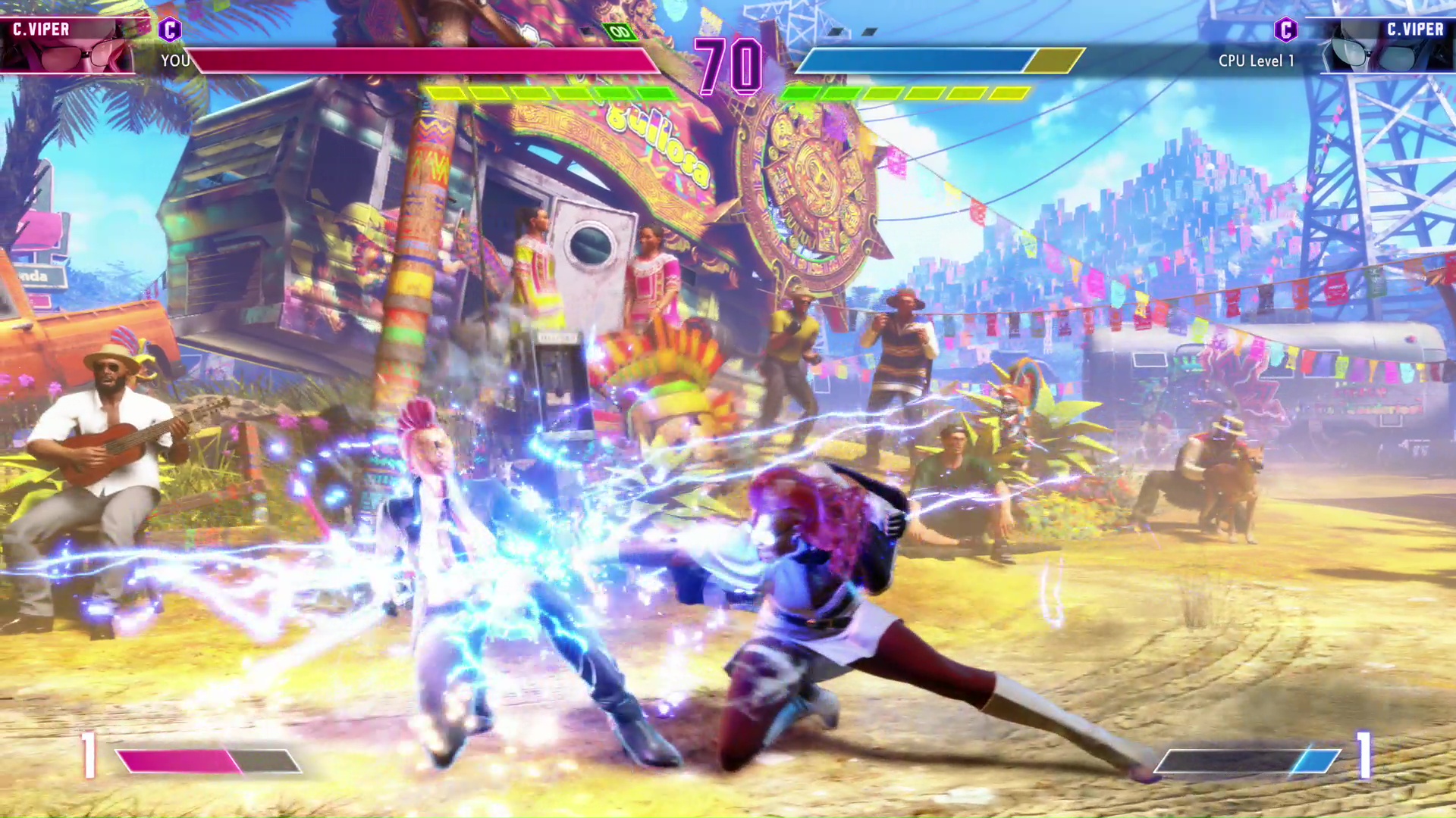 サンダースラップではダウンが取れないが、派生技まで出せばダウンを奪うことができる