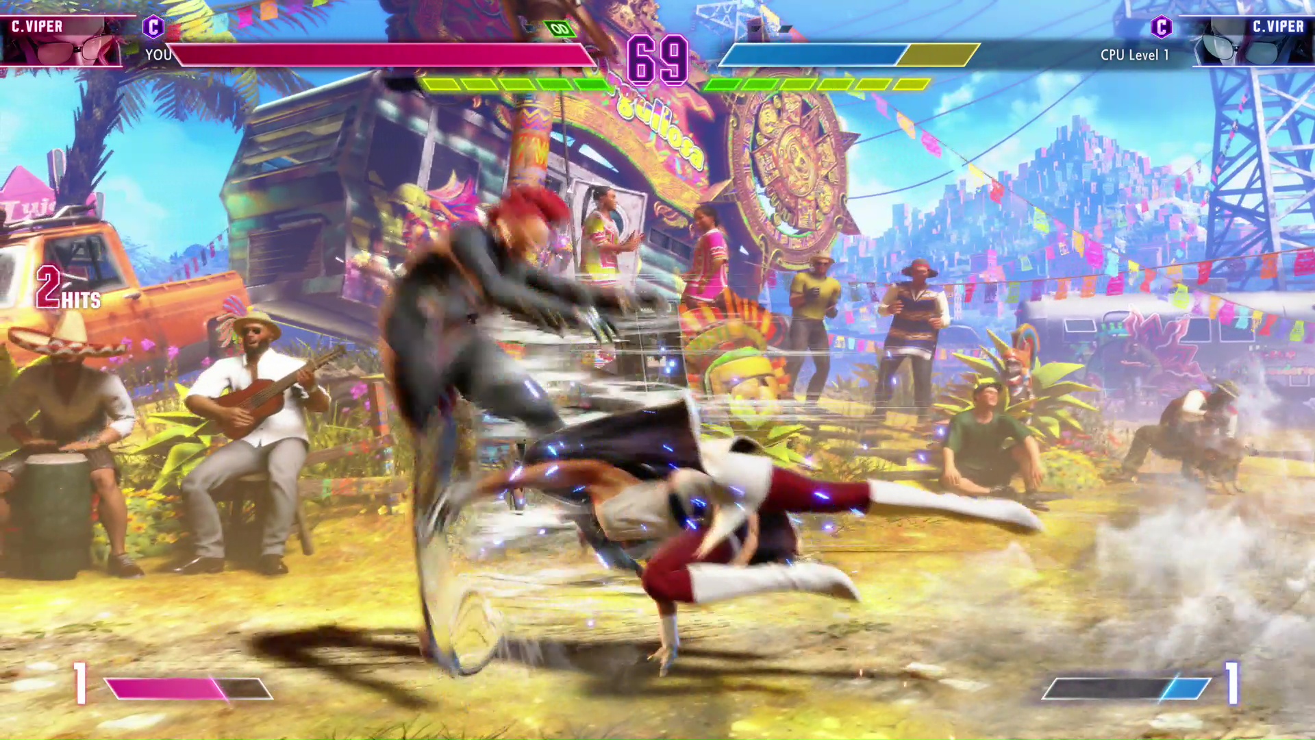 サンダースラップではダウンが取れないが、派生技まで出せばダウンを奪うことができる