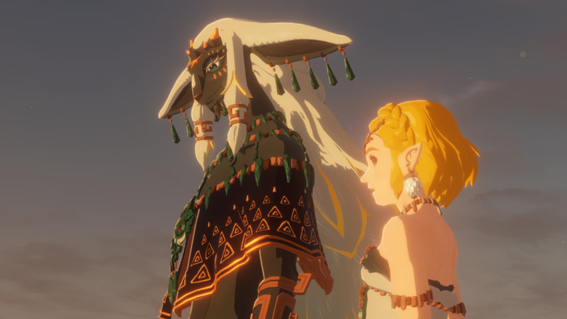 ゼルダはラウルやミネルとともに冒険をしていく